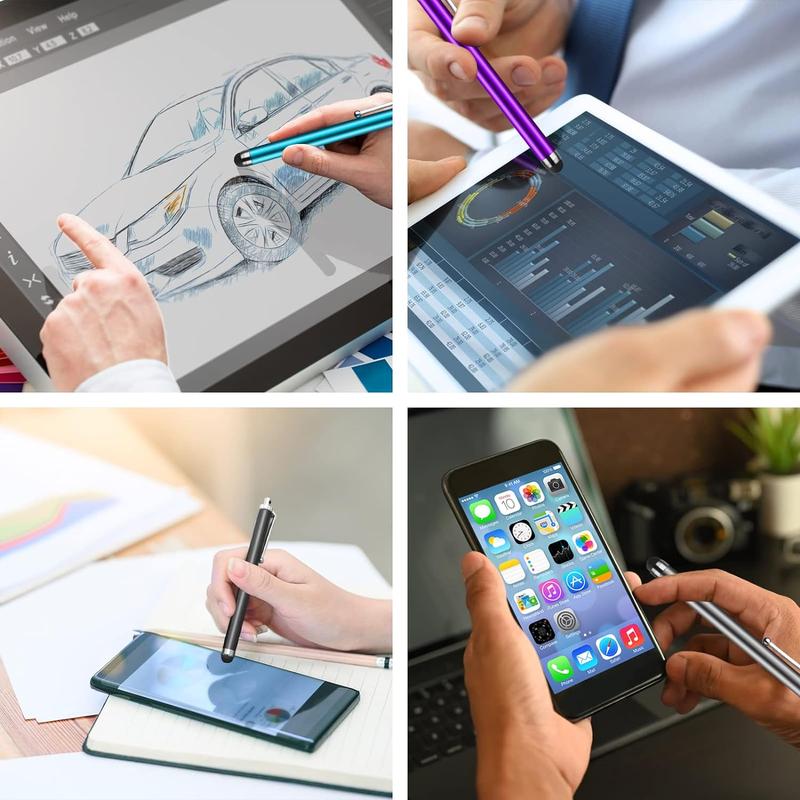 Stylus Pen for Touch Screen, High Precision Capacitive Stylus Pen, Universal Touch Screen Pen for iPad iPhone Tablet Samsung Galaxy