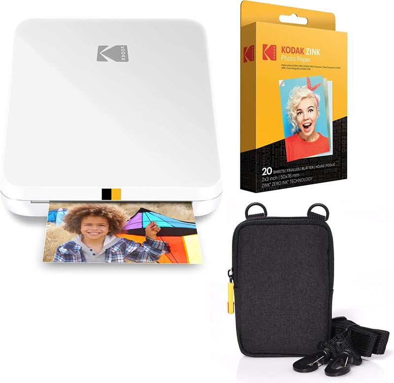 Kodak Step Slim Instant Photo Printer Go Bundle Cameras Compact