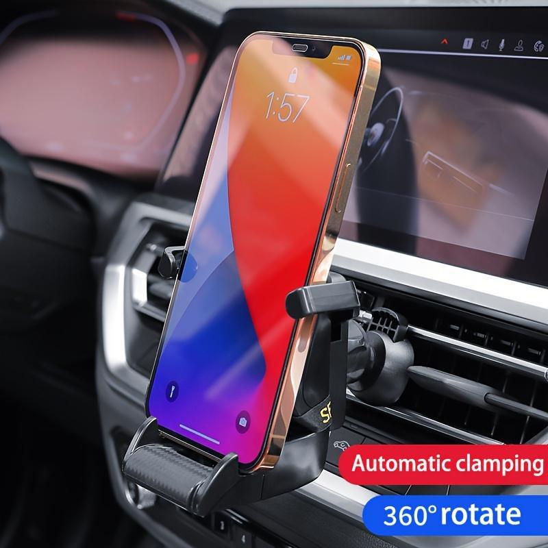 Car Air Vent Phone Holder, Automatic Clamping Car Phone Holder, Universal Car Mobile Phone Stand, Phone Accessories for Car