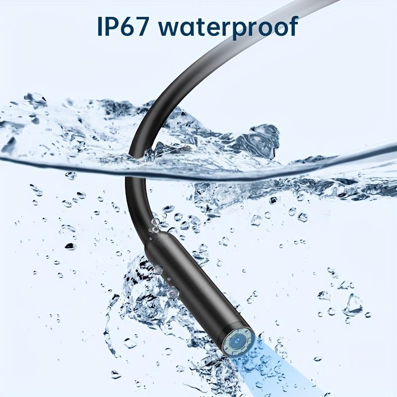 Mini HD Endoscope Camera Waterproof IP67 Adjustable 196.85 Inch Hardline 8mm Industrial Endoscope Camera 8 LED Endoscope For Iphone Mobile Phone 01