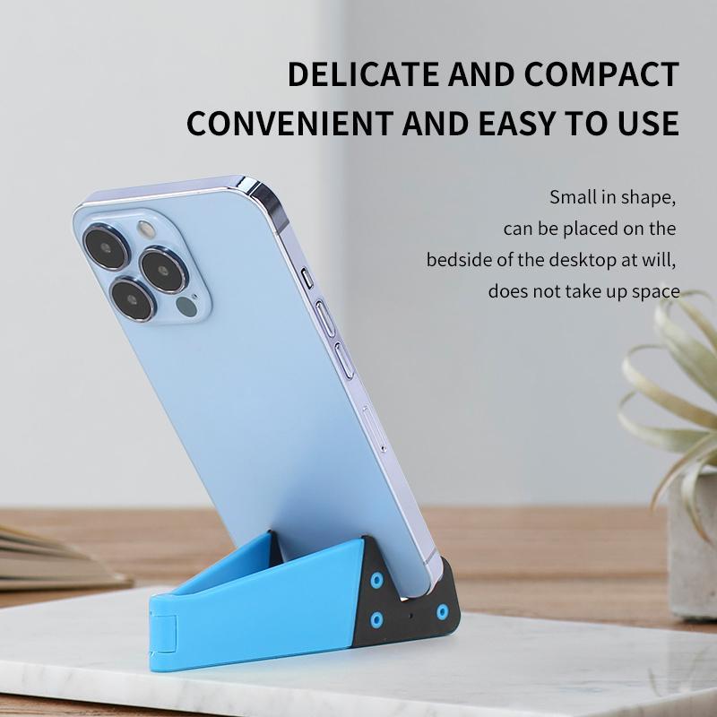 V-shaped Phone Holder, Portable Foldable Phone Stand, Desktop Phone Holder, Phone Mount for Home Office, Universal Phone Accessories