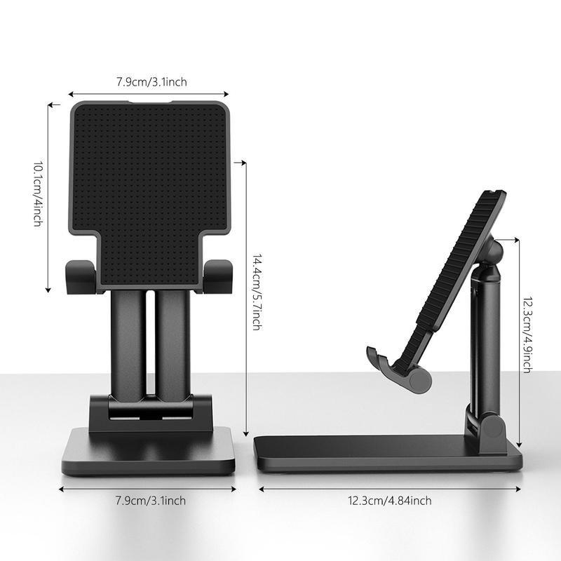 Arzopa Tablet Stand, Portable Foldable Monitor Stand, Adjustable Desktop Phone Holder Compatible with Monitor, Universal Tablet Holder Mount