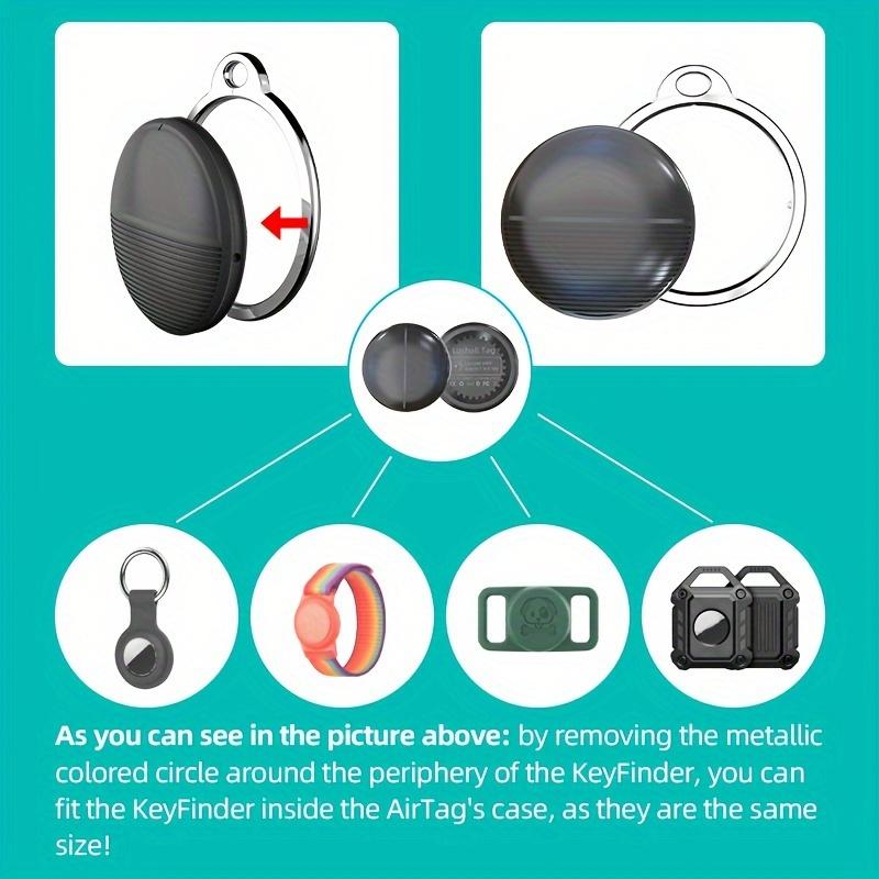 Global Location Tracker for Apple Find My, Key Finder,Water Resistant Gps Device ,Android not Supported, Works with Apple Find My (iOS only), Bag, Key and Luggage, Phone Finder