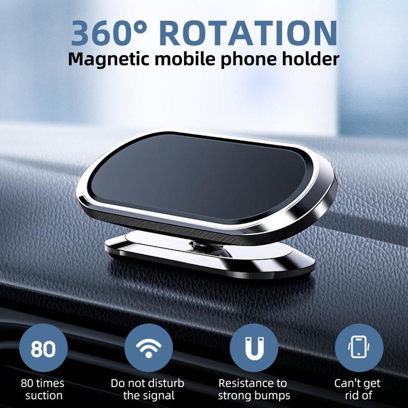 Magnetic Car Phone Holder, Car Dashboard Phone Holder, Universal Car Interior Accessories for Car, Truck, SUV, Motorcycle