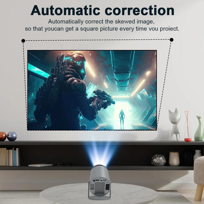 Magcubic 4K HY300 Pro Projector Android 11 260ANSI Dual WIFI Allwinner H713 BT5.0 Native 720P Wifi6 Home Theater Outdoor portable 180°Rotatable