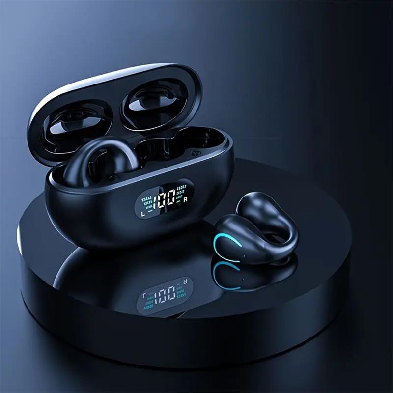 Open bone conduction earphones wireless 5.3 wireless open earbuds with built-in suitable for Huawei, Apple, Xiaomi, Google, Headset Electronic