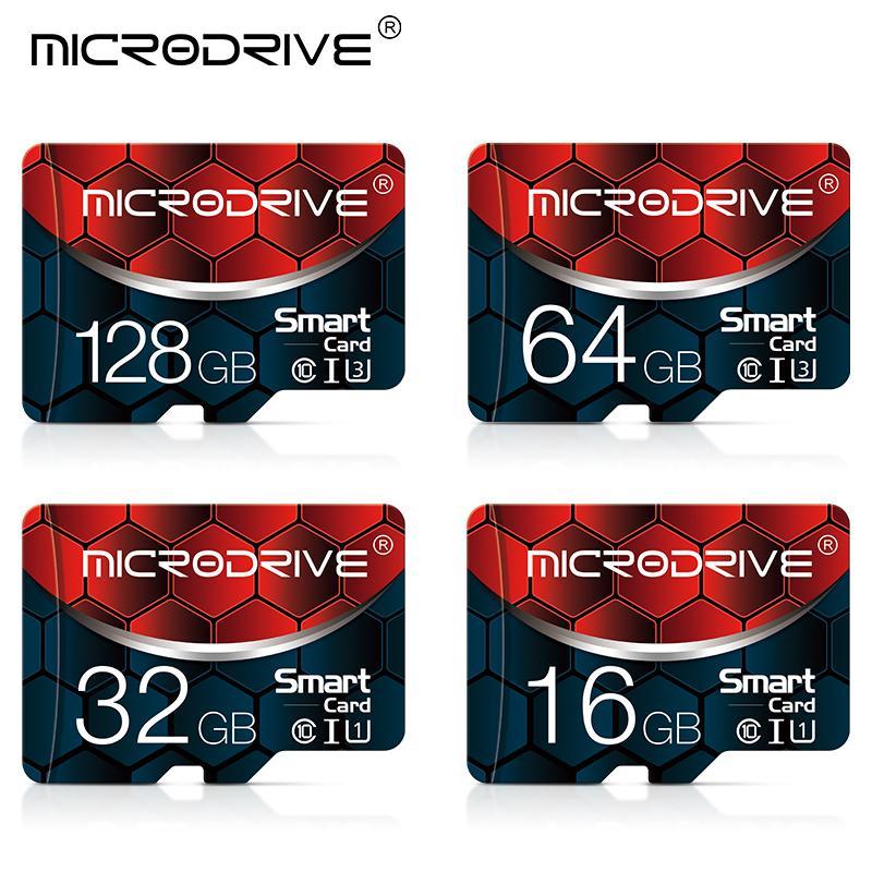 MICRODRIVE SD Card, Football Design 16GB 32GB 64GB 128GB Memory Card, Flash Card for SD Adapter