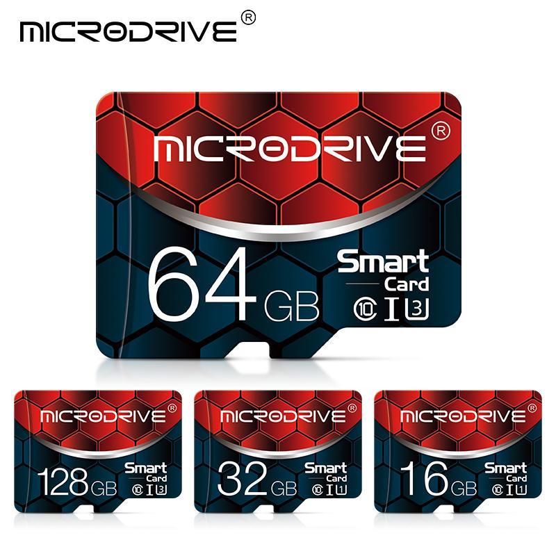 MICRODRIVE SD Card, Football Design 16GB 32GB 64GB 128GB Memory Card, Flash Card for SD Adapter