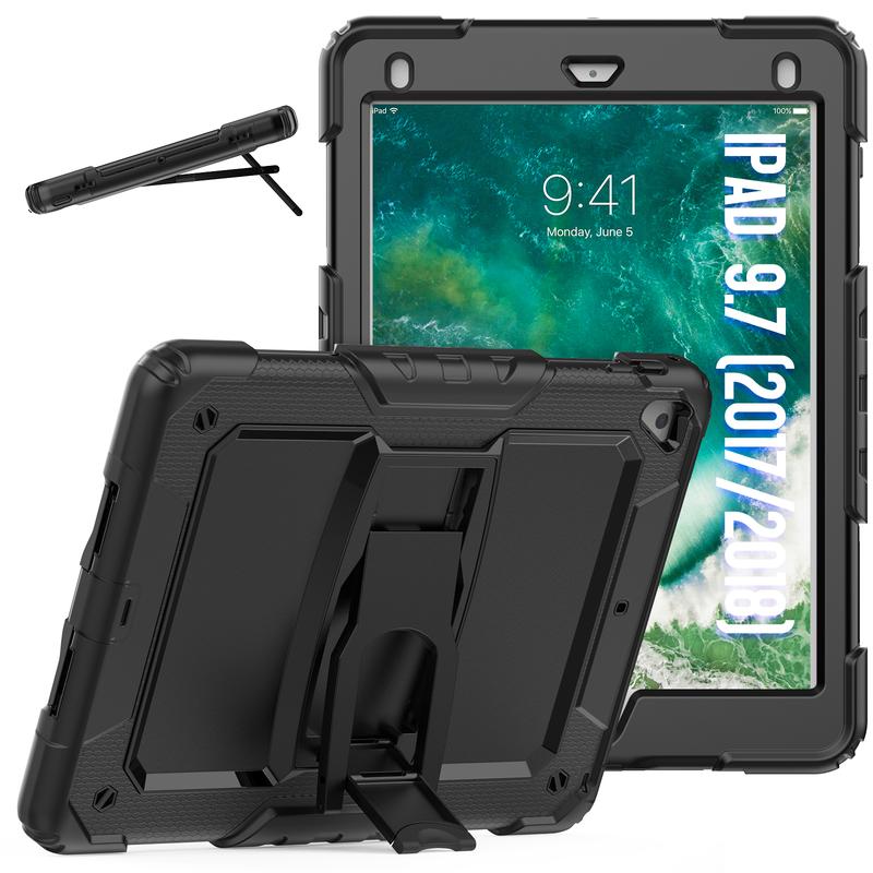 Rugged Defender iPad Case for (9.7-Inch) -  Shockproof