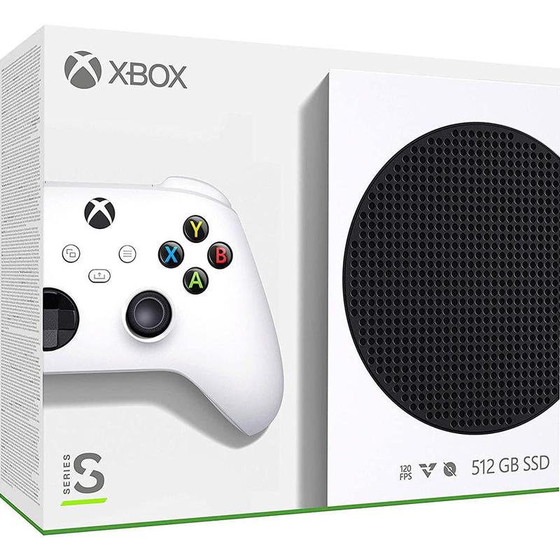 Microsoft Xbox Series S 512 GB SSD All Digital, Disc-Free Gaming Console, White