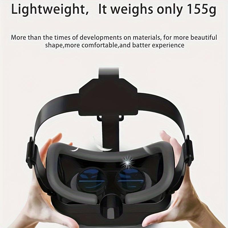 3DVR Smart Virtual Reality Headset VR Glasses Adjustable Lenses 3DVR Glasses Fits All Mobile Phones, Ideal For Watching TV, Movies And Videos, Supports Screens Up To 7.2 Inches