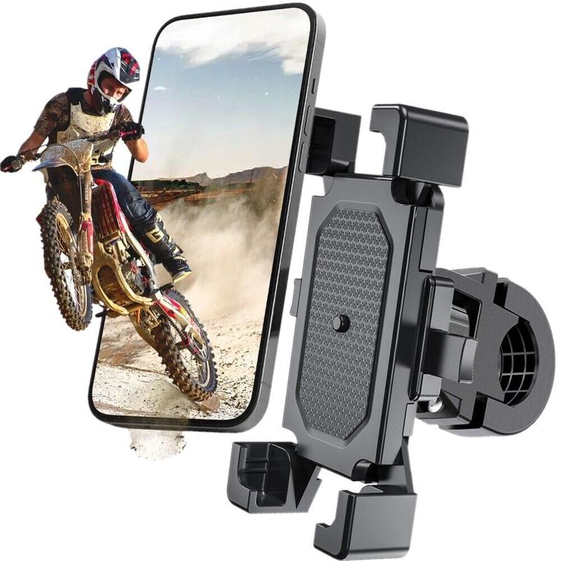 Phone Holder for Bike,Bike Phone Holder,Quick Release,Motorcycle Phone Mount - Motorcycle Handlebar Cell Phone Clamp,for iPhone 16 15 14 13 12 11 Pro Max Plus Mini, 4.7-6.8