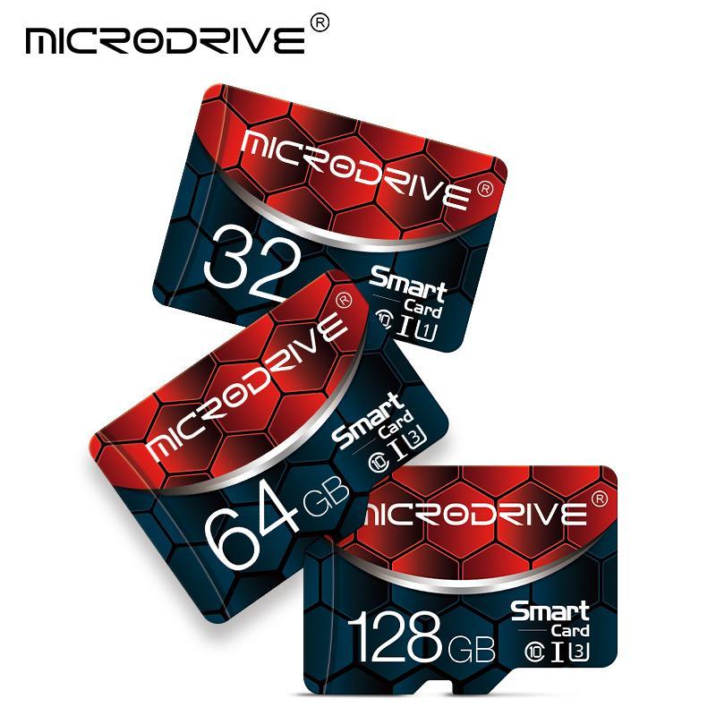 MICRODRIVE SD Card, Football Design 16GB 32GB 64GB 128GB Memory Card, Flash Card for SD Adapter