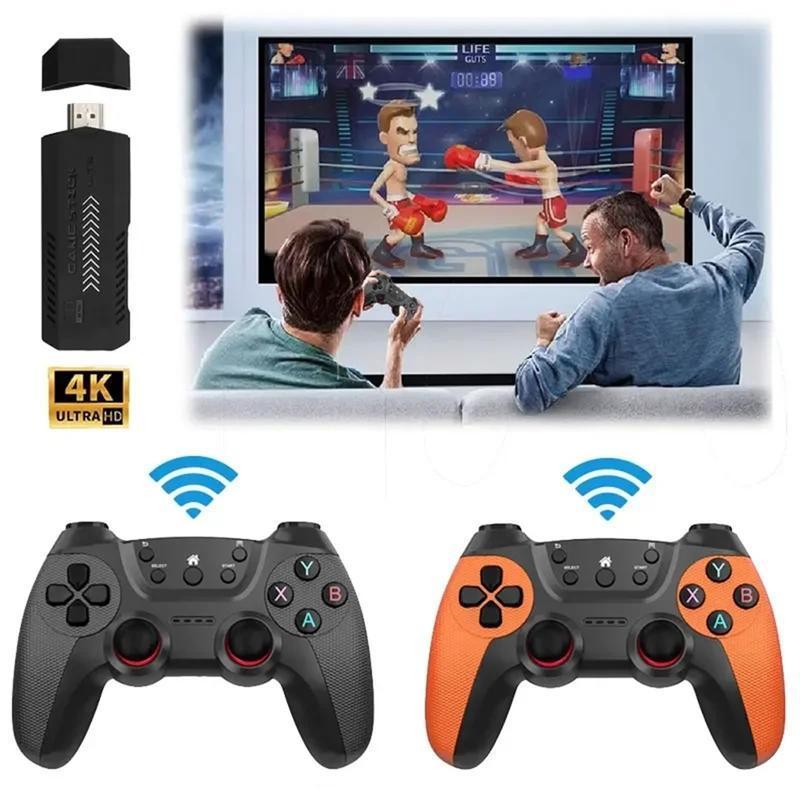 4K HDMI Retro Gaming Console - 41,000+ Classic Games, X2 Gamepad, Plug & Play, Arcade Emulator for Home Entertainment new  game