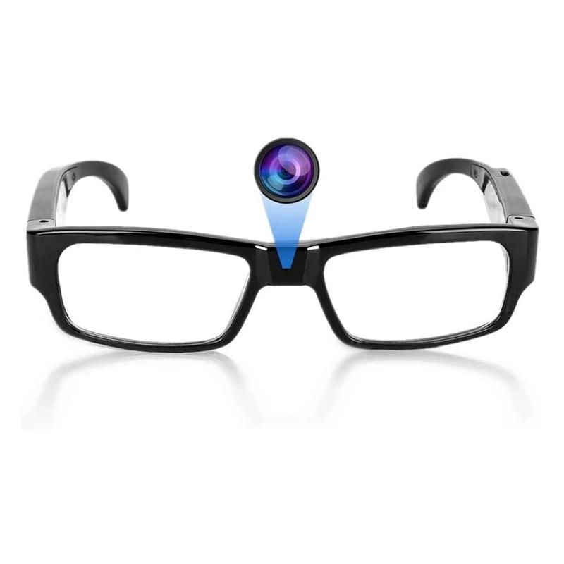 1080P HD Mini Camera Glasses Cycling Recording Glasses Camera Smart Glasses for Cycling, Outdoor, Fishing, Police, Travelling