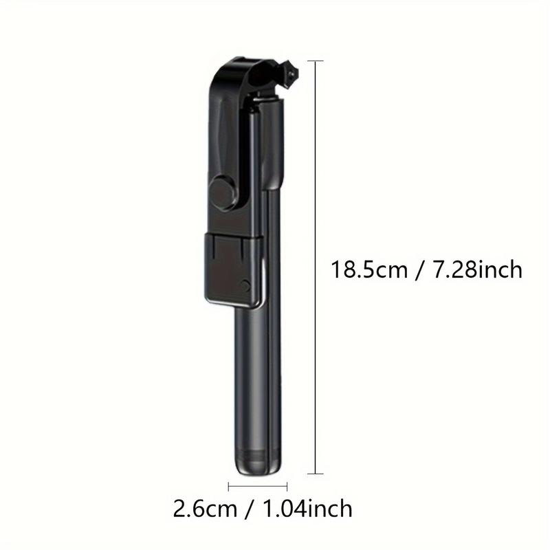 360° Automatic Rotating Mobile Phone Bracket Tripod Selfie Stick with Fill Light, Wireless Remote Control, Anti-shake, Desktop Anchor, and Handheld Live Broadcast Bracket