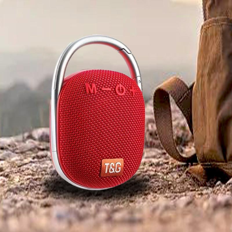 T&G Wireless Speaker, Portable Lightweight Mini Speaker, Rechargeable Outdoor Camping Speaker, SD TF Card Support Travel Speaker with Handle