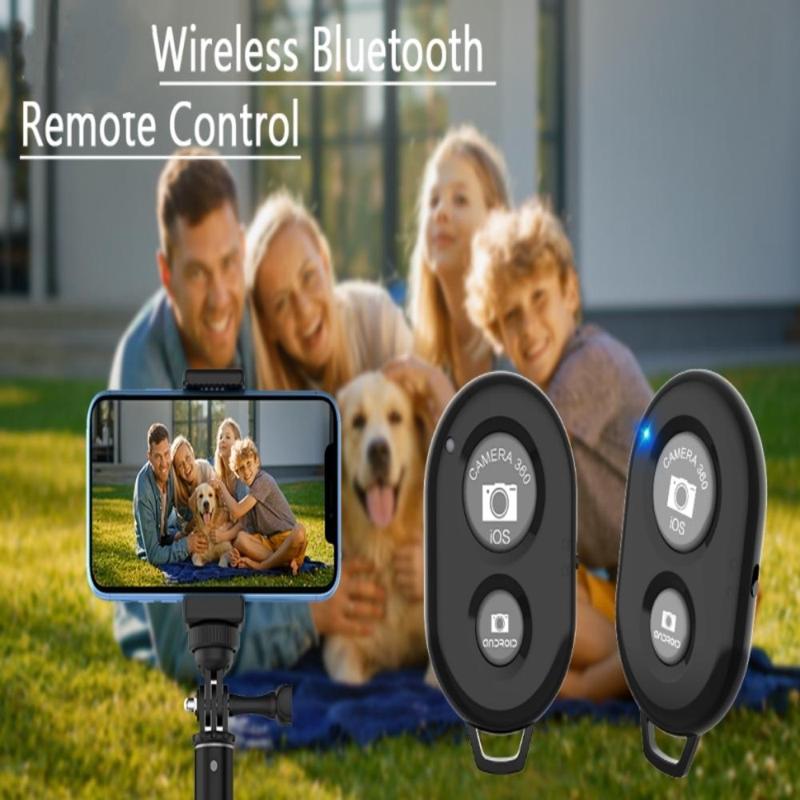 Wireless Remote Shutter for Phone, 1 Count Long-Distance BT Wireless Controller, Portable Mini Cellphone Selfie Controller, Remote Control Button For IOS & Android Smartphones, Selfie Accessories