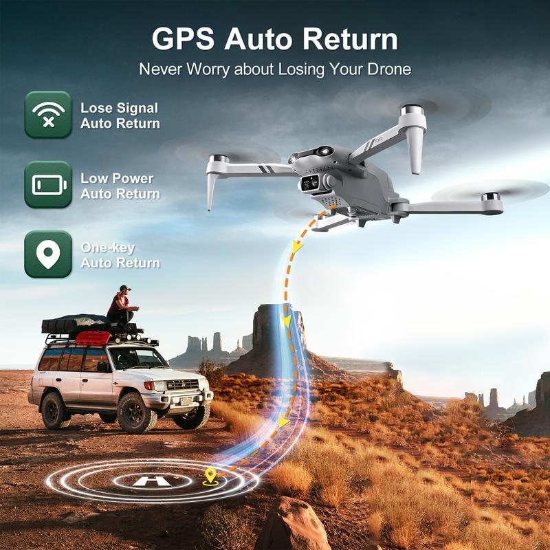 GPS drone toy with camera, HD brushless motor, quadcopter, RC drone toy