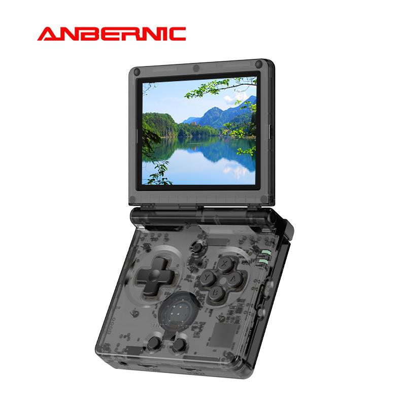 ANBERNIC RG35XXSP 64GB Handheld Game Console, Retro Pocket Game Console, 3.5 inch IPS Screen Game Console with 5000+ Classic Games, Handheld Game Device