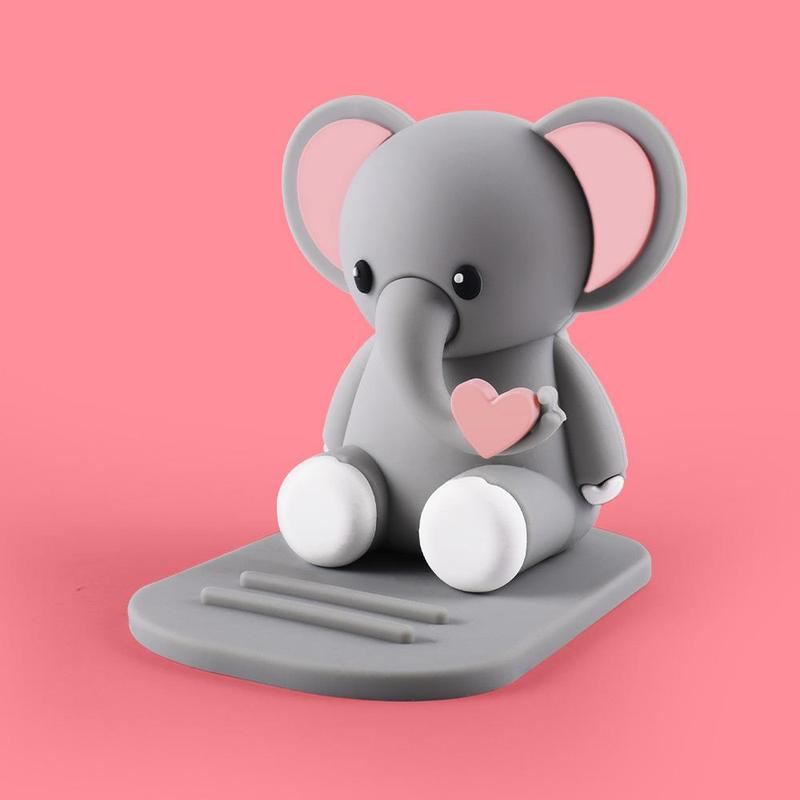 Cute Cartoon Animal Design Phone Holder, Desktop Phone Stand, Cell Phone Support Stand for Desk, Lovely Mobile Phone Accessories