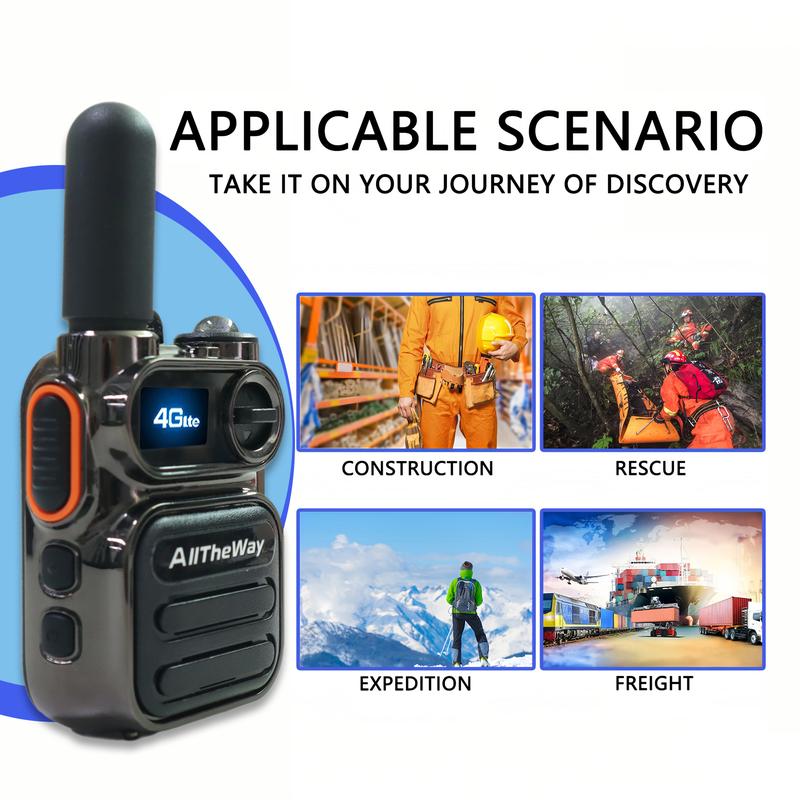 M11 Global walkie talkie Unlimited Range 2 Way Radio 10000 Mile Walkie Talkie for Family Hiking Audio communication Durable Portable Aluminum Charging