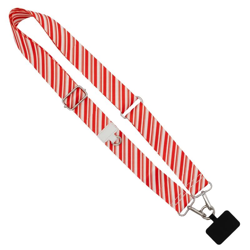 Clip & Go Christmas Strap - Adjustable Crossbody Strap for Your Phone with Detachable Wristlet Accessories Smartphone