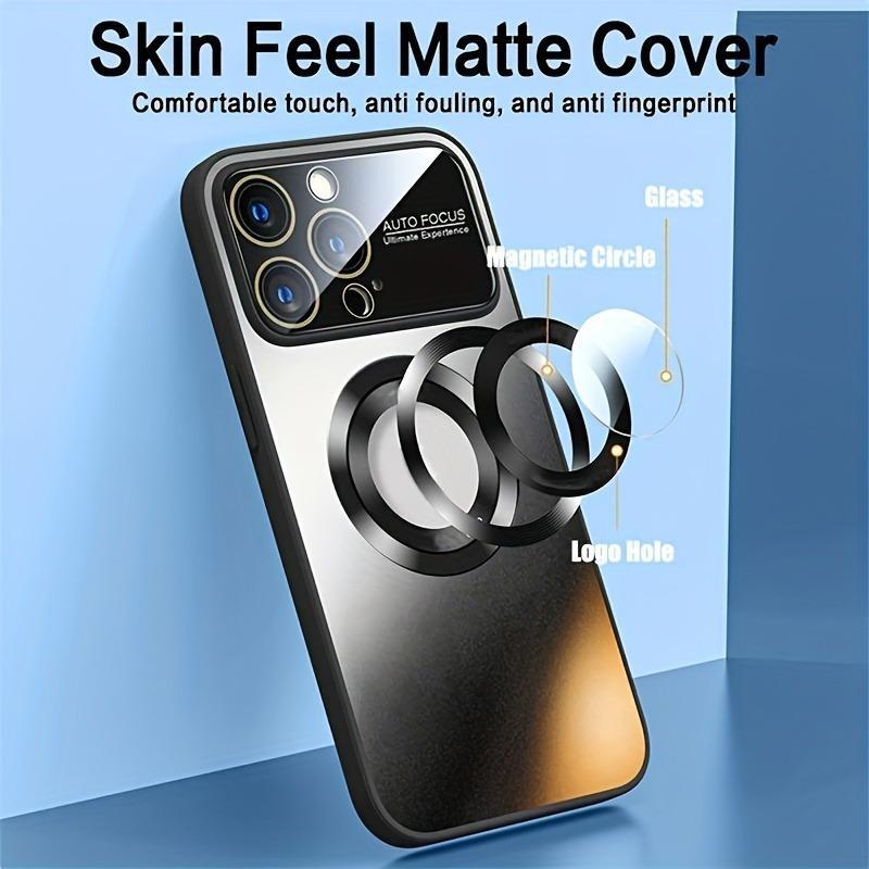 Magnetic Attraction Wireless Charging Phone Case, Shockproof Phone Protective Cover, Phone Accessory Compatible with iPhone 15 14 13 12 Pro Max, iPhone 15 Pro Max Case