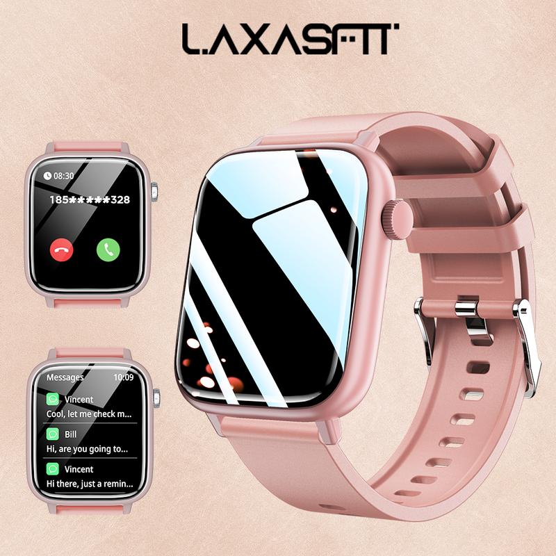 Laxasfit square fashion watch,Fashion Touch Screen Fitness Watch,multi-sport mode sport watch,affordable smart watch square fashion affordable  smart