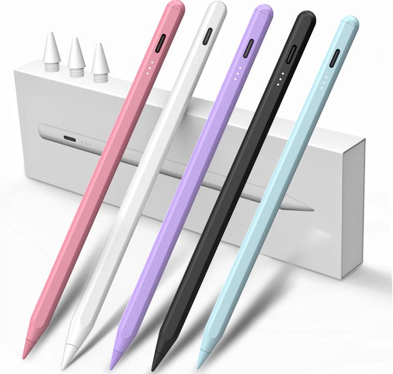 MEKO Stylus Pen for iPad with Palm Rejection Tilt Sensitivity,Fast Charge,13 Mins Fully Charged, Active Touch Screen Pencil Compatible with iPad 6 7 8 9 10,iPad Pro12.9&11