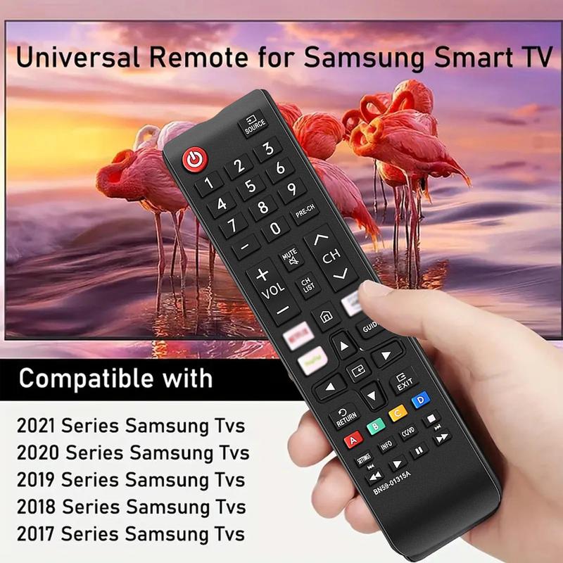 BN59-01315J Universal TV Replacement Remote Control, Long Distance Control Remote Control for Samsung LCD LED HDTV 3D Smart TV (without Batteries)