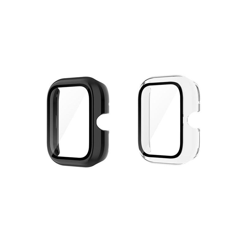 Smart Watch Screen Protector Case, 2 Counts Ultra-Thin PC Hardness Full Coverage Protective Case, Wearable Accessories Compatible with Vivo Watch GT