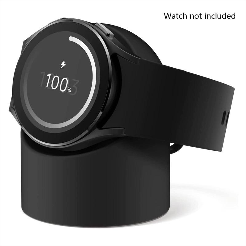 Silicone Watch Charging Stand, 1 Count Watch Charging Holder, Watch Charging Stand Compatible with Samsung Galaxy Watch 3 4 Pro