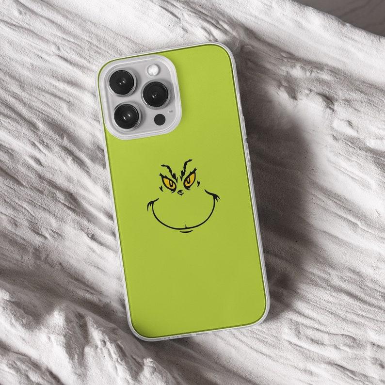 Funny Grinch Christmas Phone Case - Xmas Winter Compatible with iPhone X, 11, 12, 13, 14, 15, 16 & more – check our available sizes.