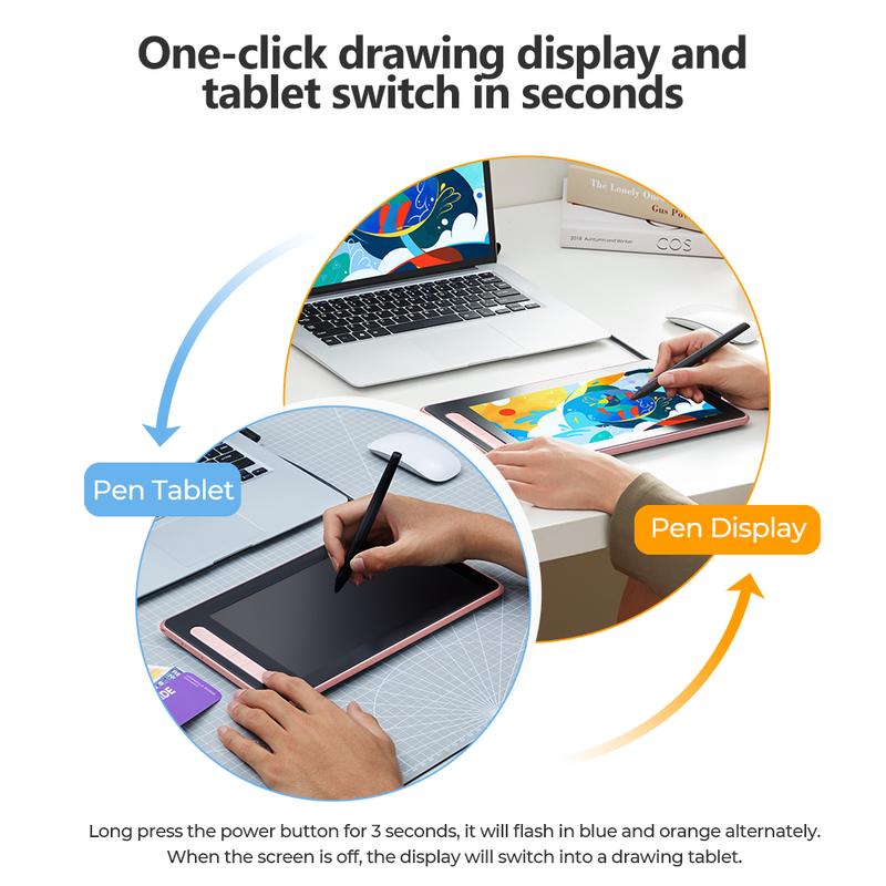 XP-Pen Artist 10 2nd Graphics Drawing Tablet with X3 Stylus Fully-laminated 60° Tilt