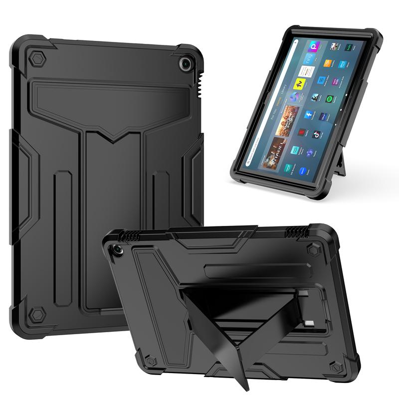 For  Fire HD 10 2023 2021 Tablet Heavy Duty Hybrid Case with Kickstand Cover