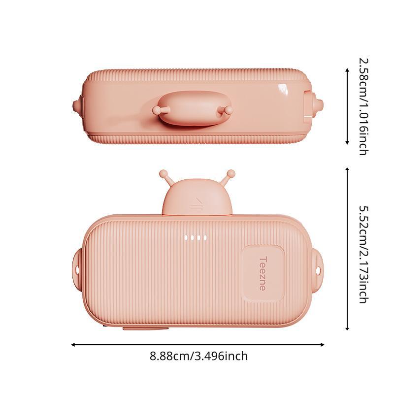 Portable Mini Power Banks for Summer, USB-C Power Bank Charger with Built-in Cable, Ultra-compact Battery Pack for iPhone Android Smartphones, Charging Devices, Phone Accessories for Super Hand Crank Charger P3, Back to School Gifts, Portable Charger