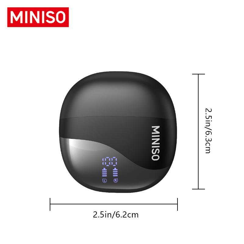 Christmas MINISO X38 Wireless Open Earbud, Noise Cancelling Headphone with Microphone, HiFi Stereo Noise Cancelling Sports Headphone for Electronic Devices