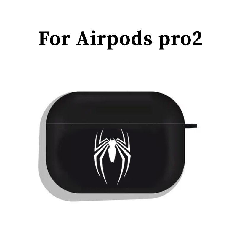 Spider Pattern Earphone Case, Earphone Protective Cover with Hiking Buckle, Earphone Protector for AirPods 1 2 AirPods 3 AirPods Pro