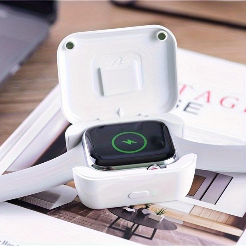 Portable Wireless Watch Charger, 5V1.5A Power Wireless Charging Base, Watch Charger for iWatch Series, Mobile Phone Accessories