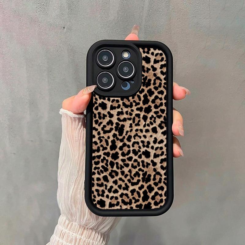 Fashion Pattern Phone Case for Fall, Anti-fall Fully Edged Mobile Phone Protective Cover, Shockproof Phone Cases for iPhone 16 Series X 7 8 Plus 11 12 13 14 15 Pro Max Cases