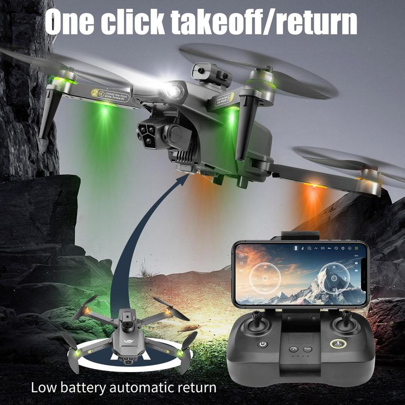 4K Drones with 5GHz WiFi for Adults & Kids, RC Quadcopter, 90° Electric Adjustable Lens & 50x Zoom