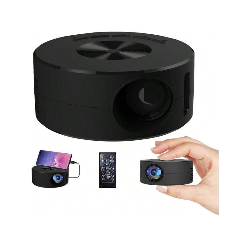 The Mini Projector Is A Portable Movie Projector That Supports 1080P. It Is An Outdoor Projector Suitable For Home Theater Movies And Can Be Used As A Phone Projector.