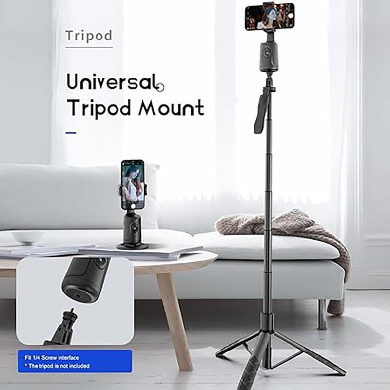 360° Rotatable Auto Face Tracking Gimbal Stabilizer Tripod, Handheld Video Recording Tool for Summer, Anti-shaking Phone Stabilizer, Vlogging Equipment for Phone Accessories Mobile