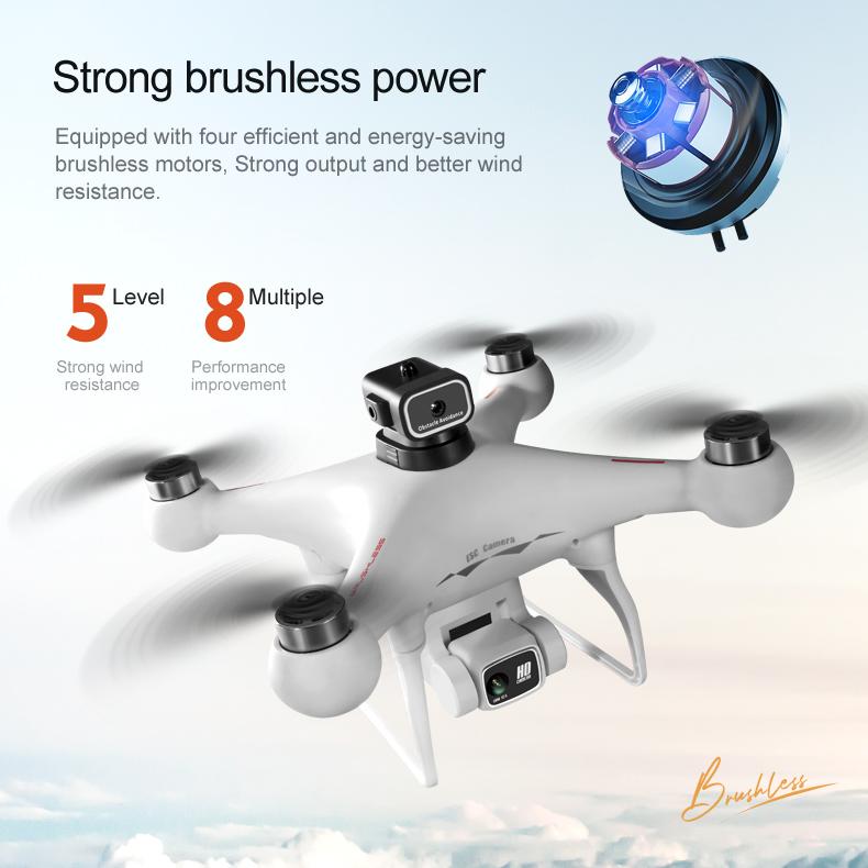 New 360 degree intelligent obstacle avoidance drone, optical flow hovering Remote controller, Infrared obstacle avoidance,Trajectory flight,  Weight sensor