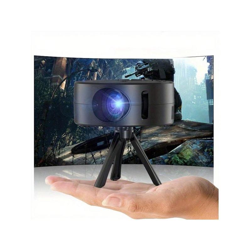 The Mini Projector Is A Portable Movie Projector That Supports 1080P. It Is An Outdoor Projector Suitable For Home Theater Movies And Can Be Used As A Phone Projector.