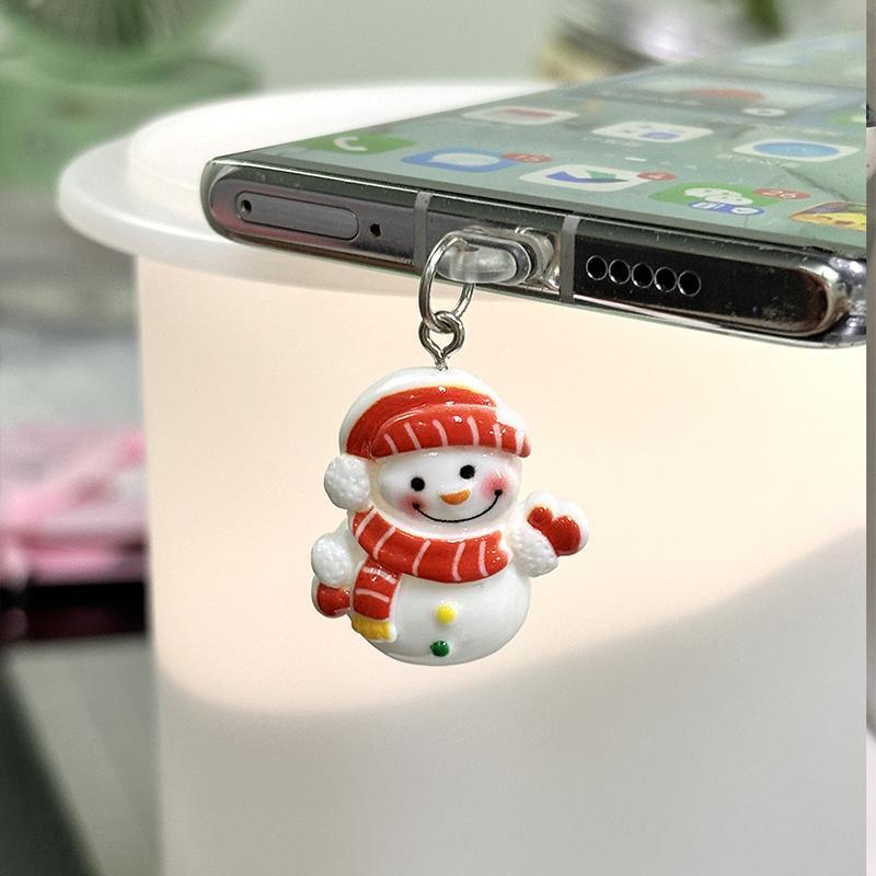 Cute Design Phone Dust Plug, 1 Count Anti Dust Plug for iPhone 5-14 & Type-C Interface, Mobile Phone Decoration Accessories