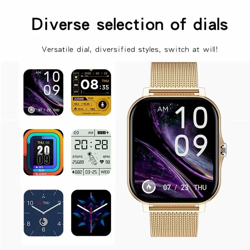 Y13 BW0242 Reloj Inteligente Smart Watch Fashion Dial Heart Rate Smartwatch Voice Assistant Phone call Smart Watch