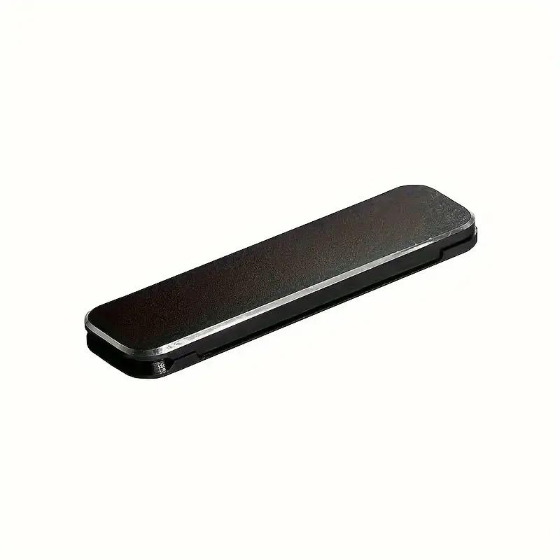 Mini Thin Adjustable Angle Portable Phone Stander, Multifunctional Mini Stander in Black, Hard High Quality Plastic Material in Black