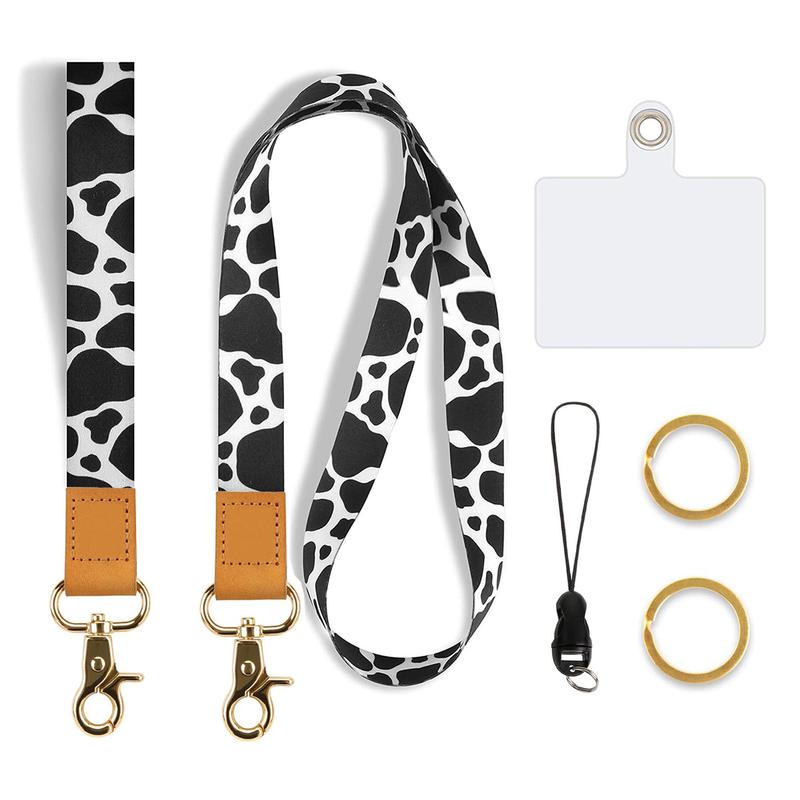 Versatile Phone Lanyard Crossbody Wrist Strap - Securely Carry Your Essentials Hands-Free with this Adjustable Neck Strap for Keys, Wallet, ID Badge, and More